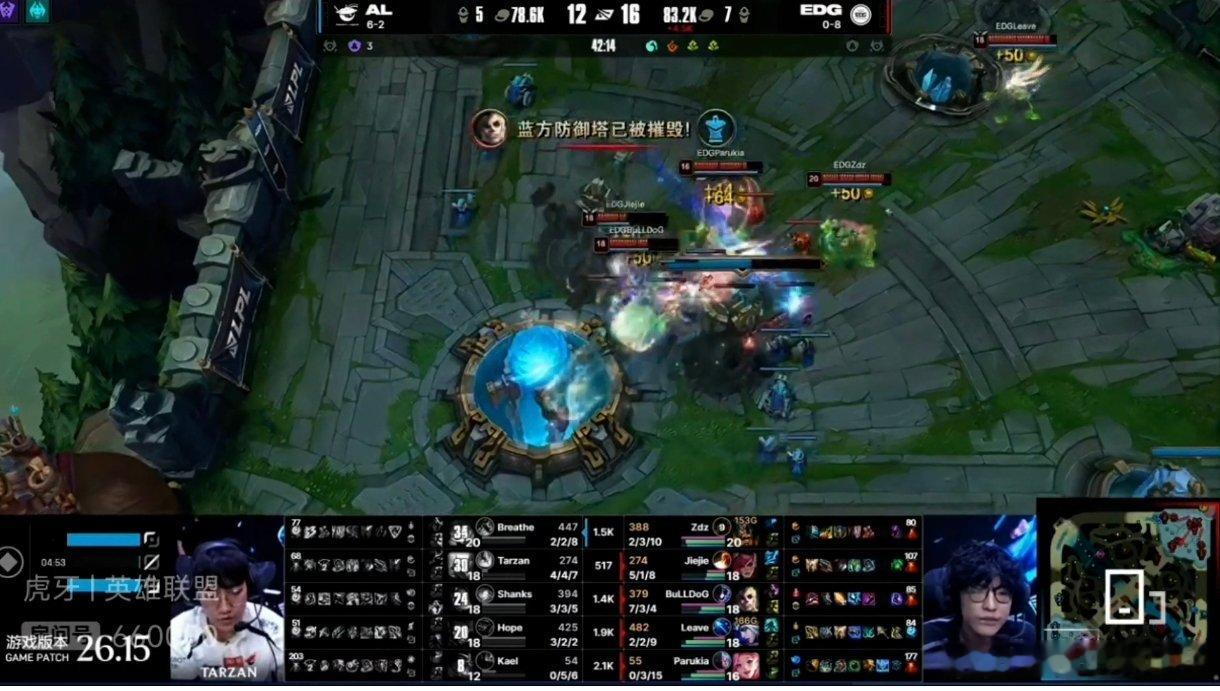 Jiejie回归EDG首个MVP！看看今天Jiejie能否带领EDG拿下首胜！E
