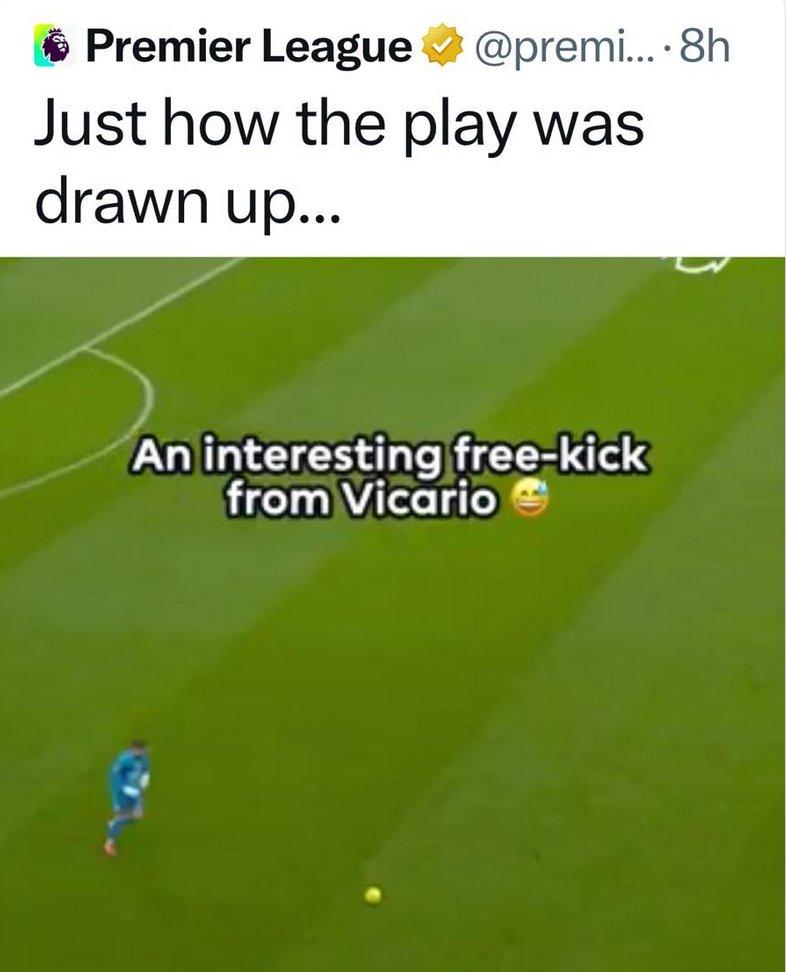 【热刺联系英超官方：给我删帖！】The Athletic报道，英超联赛官方X账号