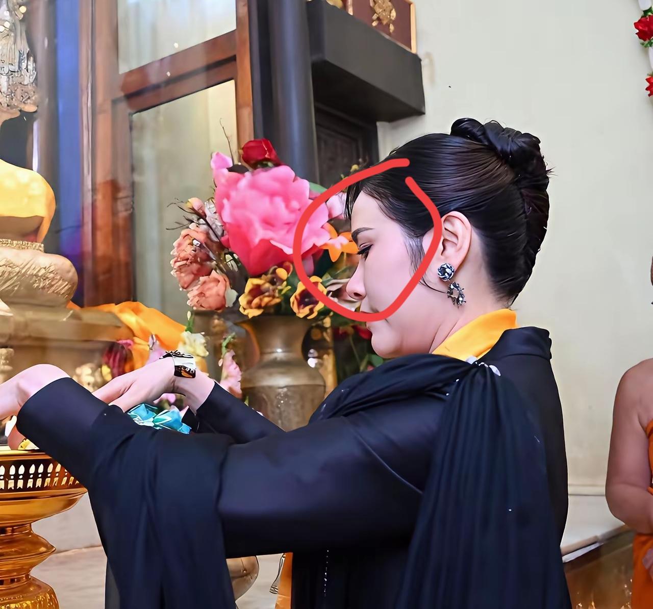 诗妮娜贵妃这眼睛，怎么看，都有点怪呢？
这位贵妃的颜值和气质，不同于其他几个的大