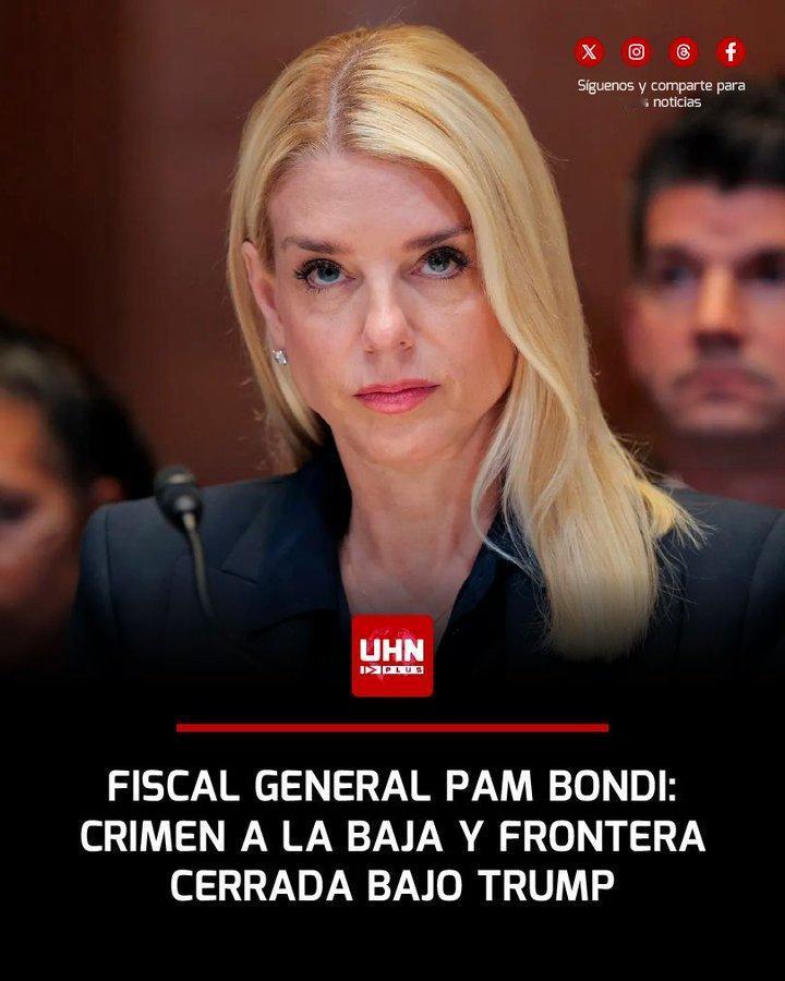 司法部长帕梅拉·邦迪对唐纳德·特朗普总统昨晚发表的关于其执政期间多项历史性成就的