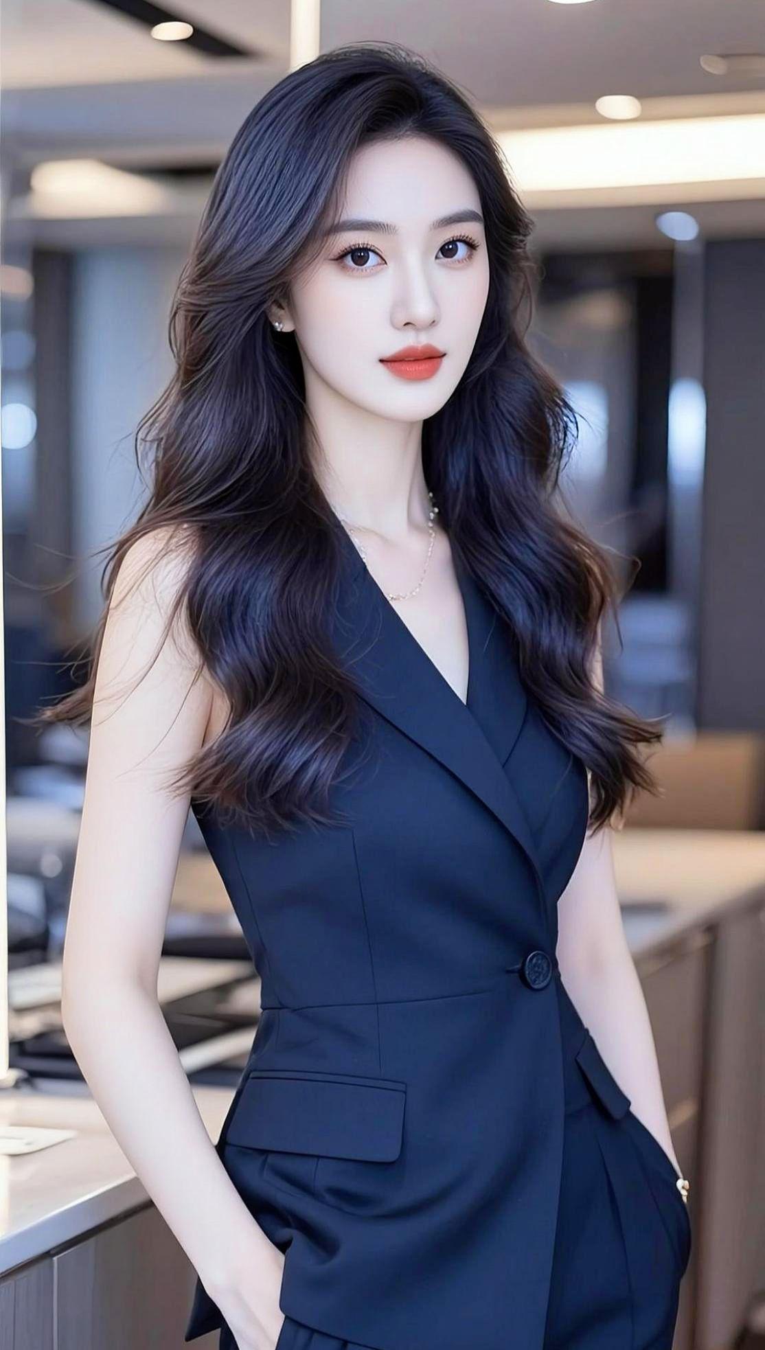 AI都市优雅照  抖音ai创作