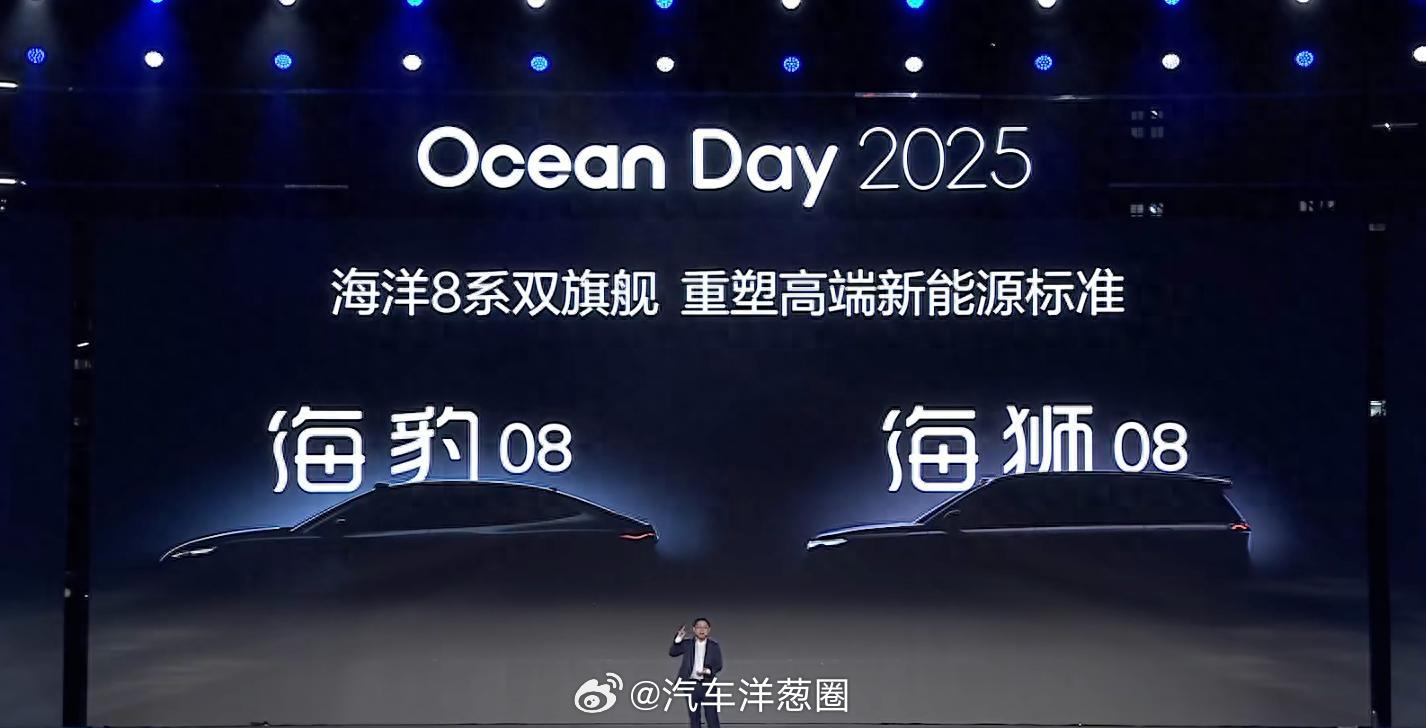 比亚迪海豹08/海狮08预告图发布，定位旗舰轿车/SUV海豹08定位轿车海狮08