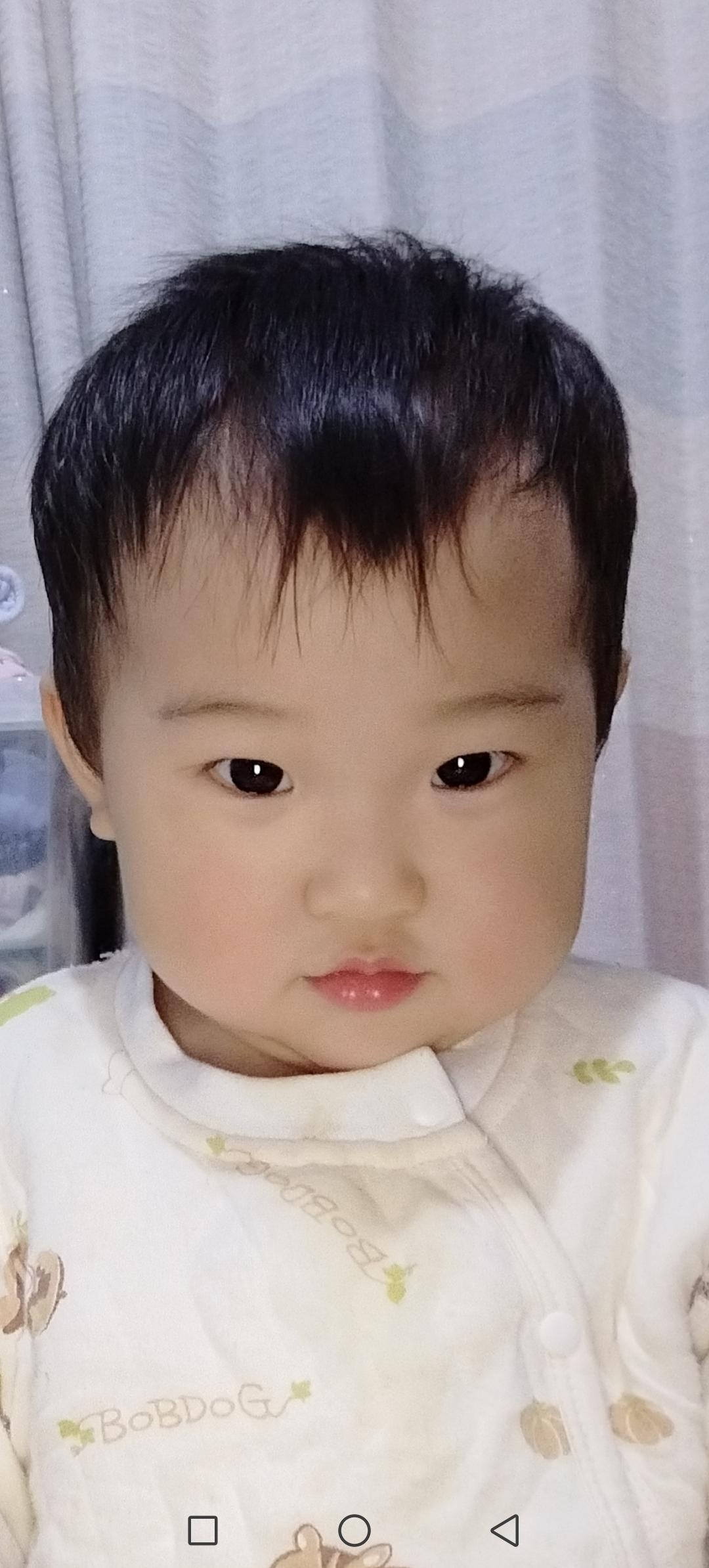 仔细看是男娃还是女娃