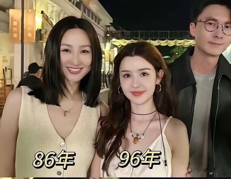 96年的竟然比不过86年的，年纪再大也还是美女