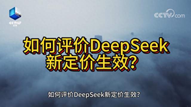 如何评价DeepSeek新定价生效？