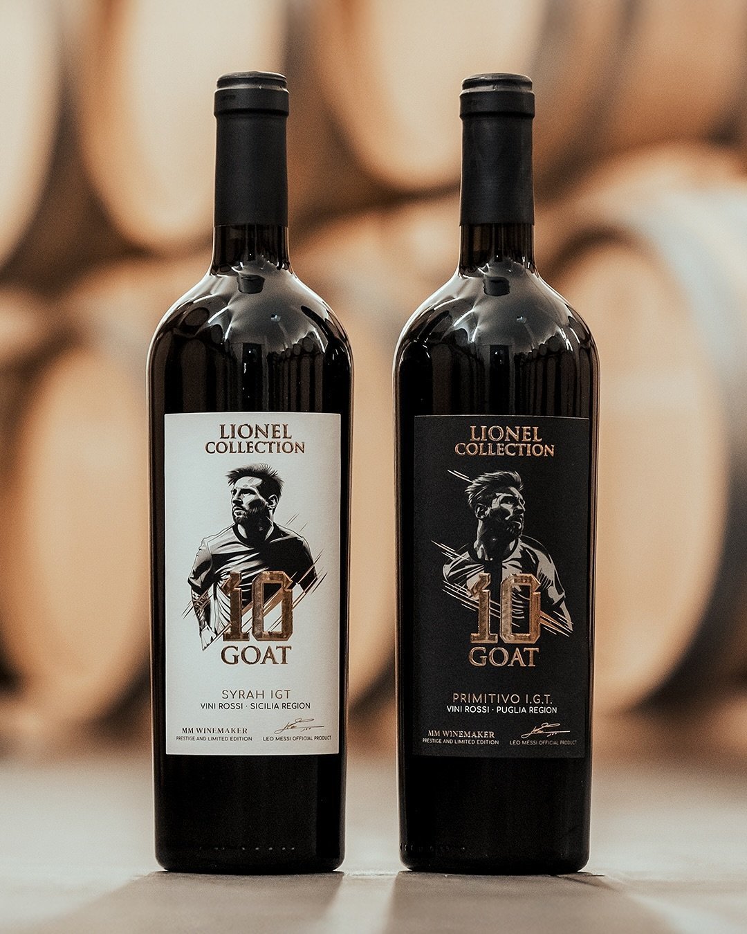 莱昂内尔·梅西 (Lionel Messi) 与 MM Winemaker 合作