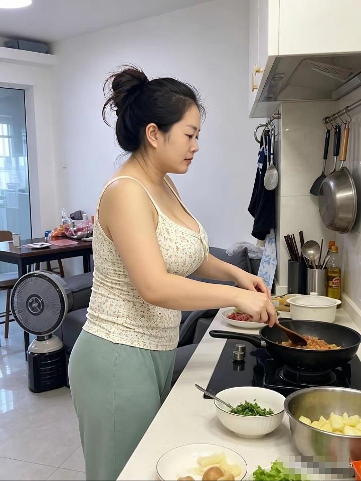 每次回老家嫂子总是叫我们去她家吃饭！看着她忙里忙外的，想过去帮她打下手，她却执意