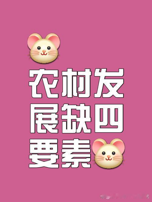 你认为农村发展最缺的是什么