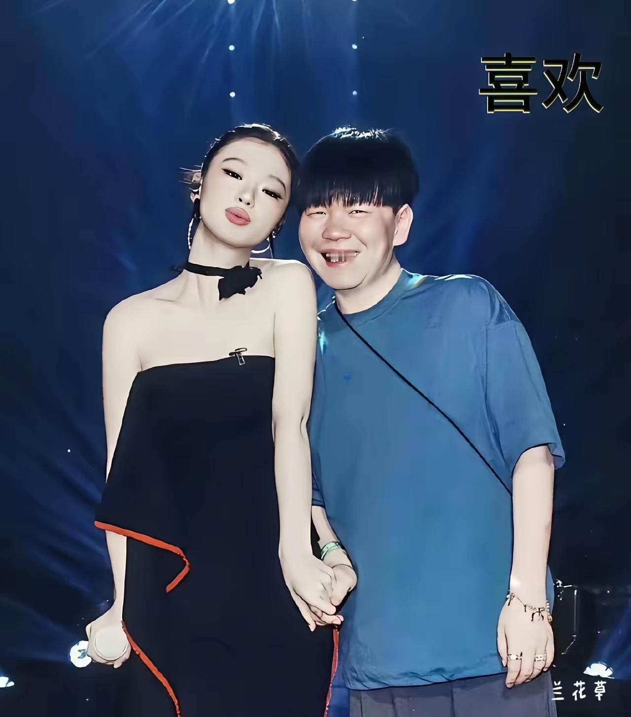 他俩是一对吗？看着很腻的。
单依纯，常石磊。