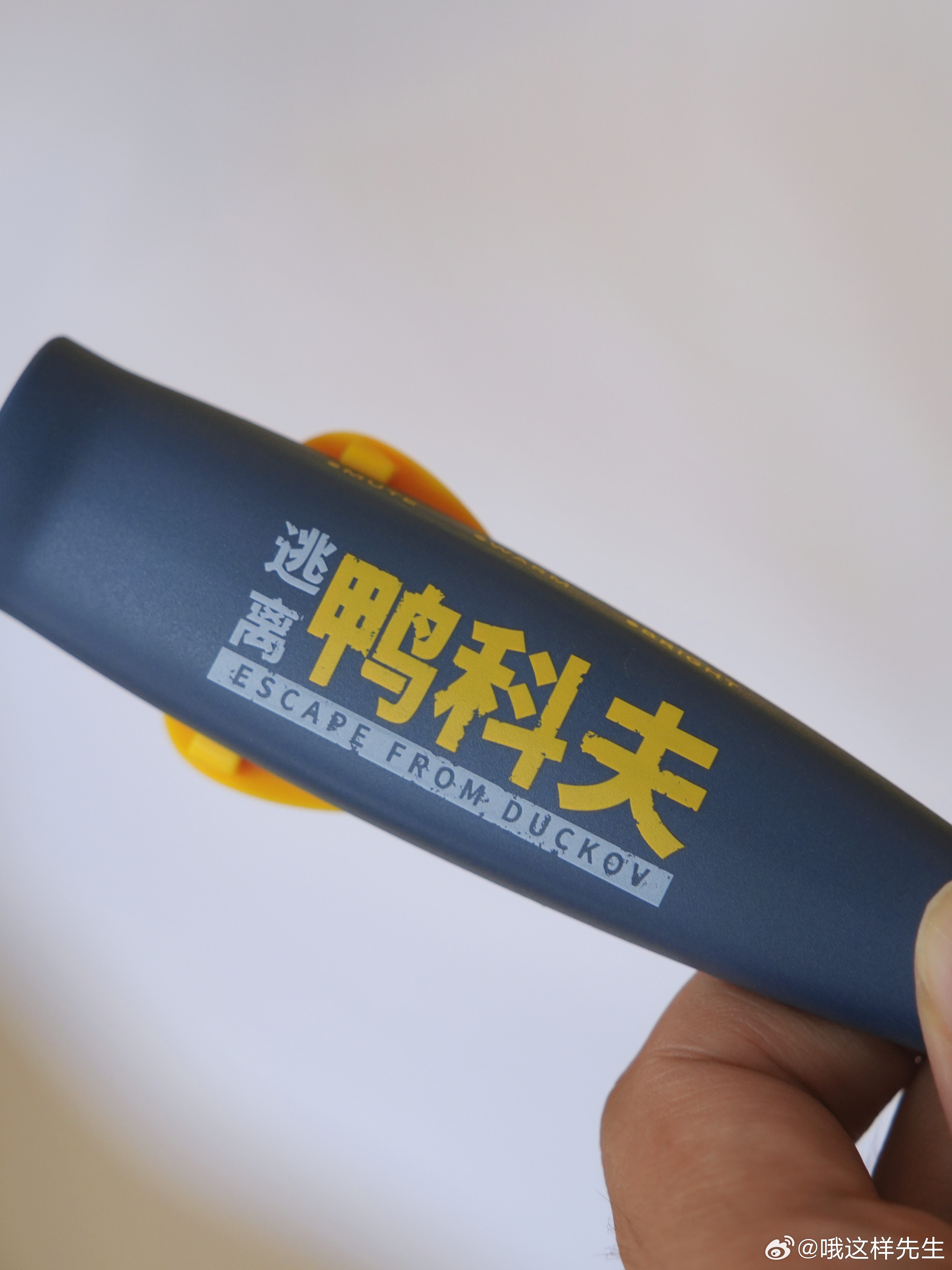 图赏｜宁梵声学×「逃离鸭科夫」联名卡祖笛笛身融合游戏LOGO与鸭鸭元素，饱和度很