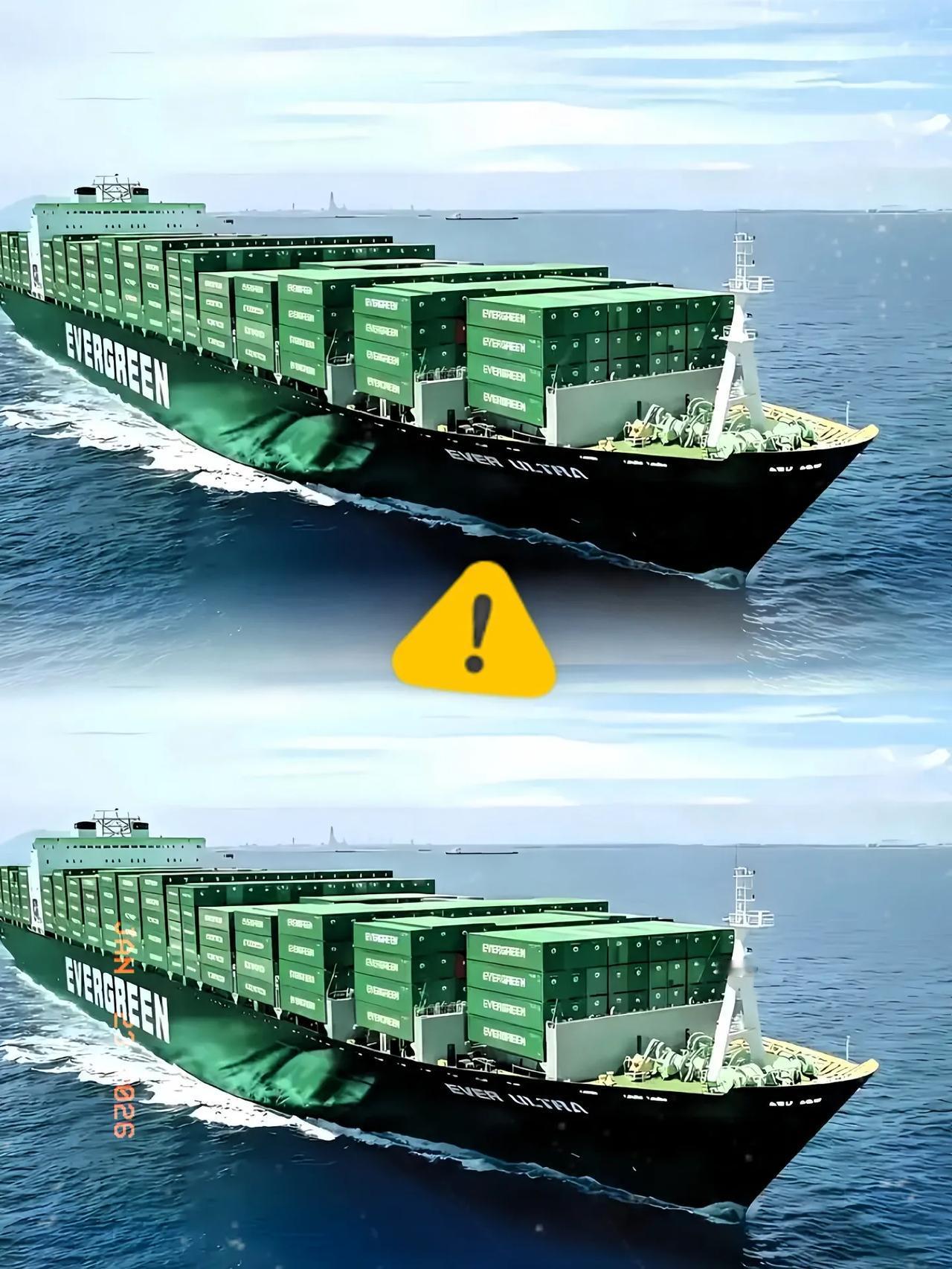 长荣的船快到了，码头上等着的都是表态的人，但船上的船员正在忙着核对货柜和检查设备