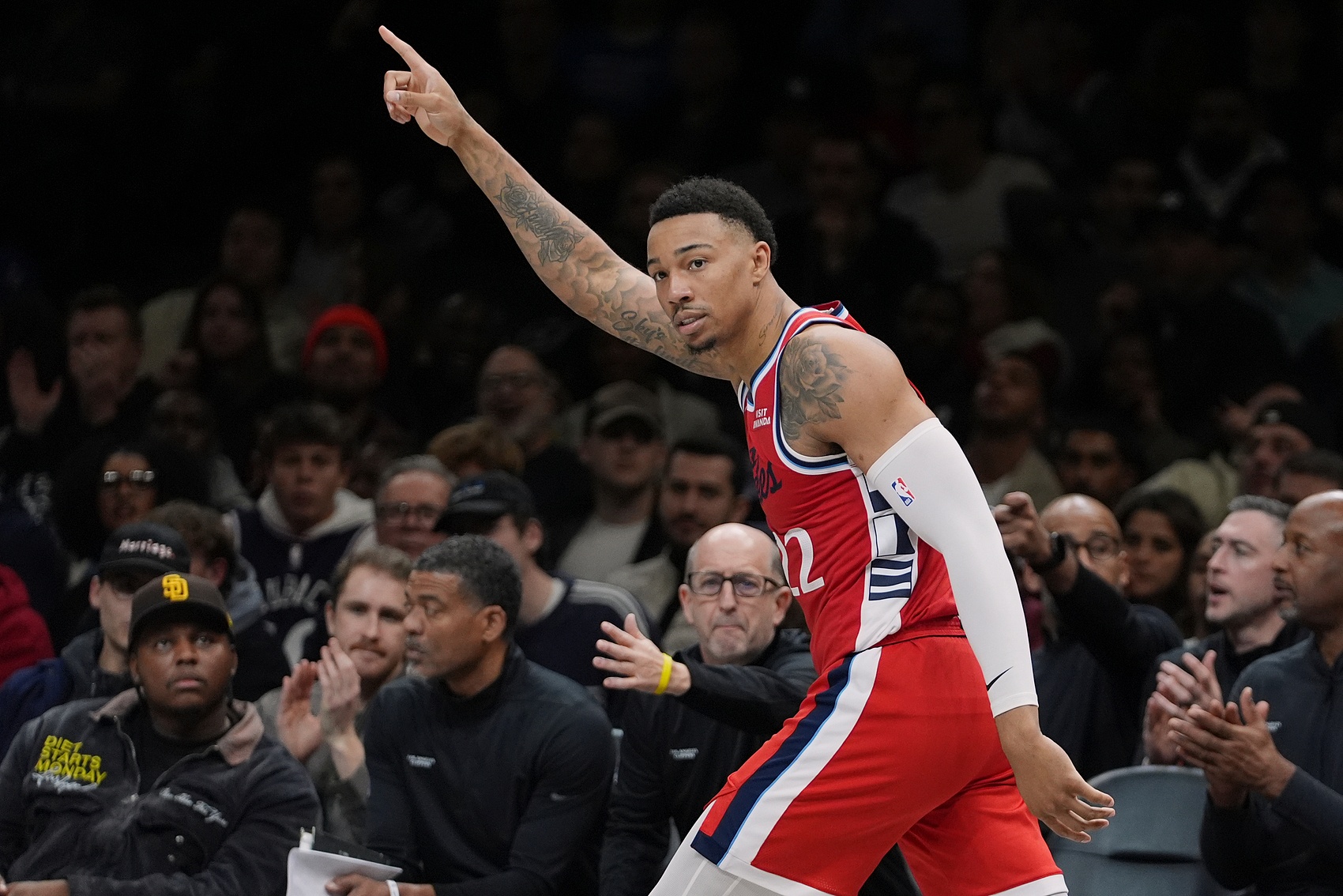 转正！乔丹·米勒近6场场均15分4板2.8助1.8断 正负值+12.0