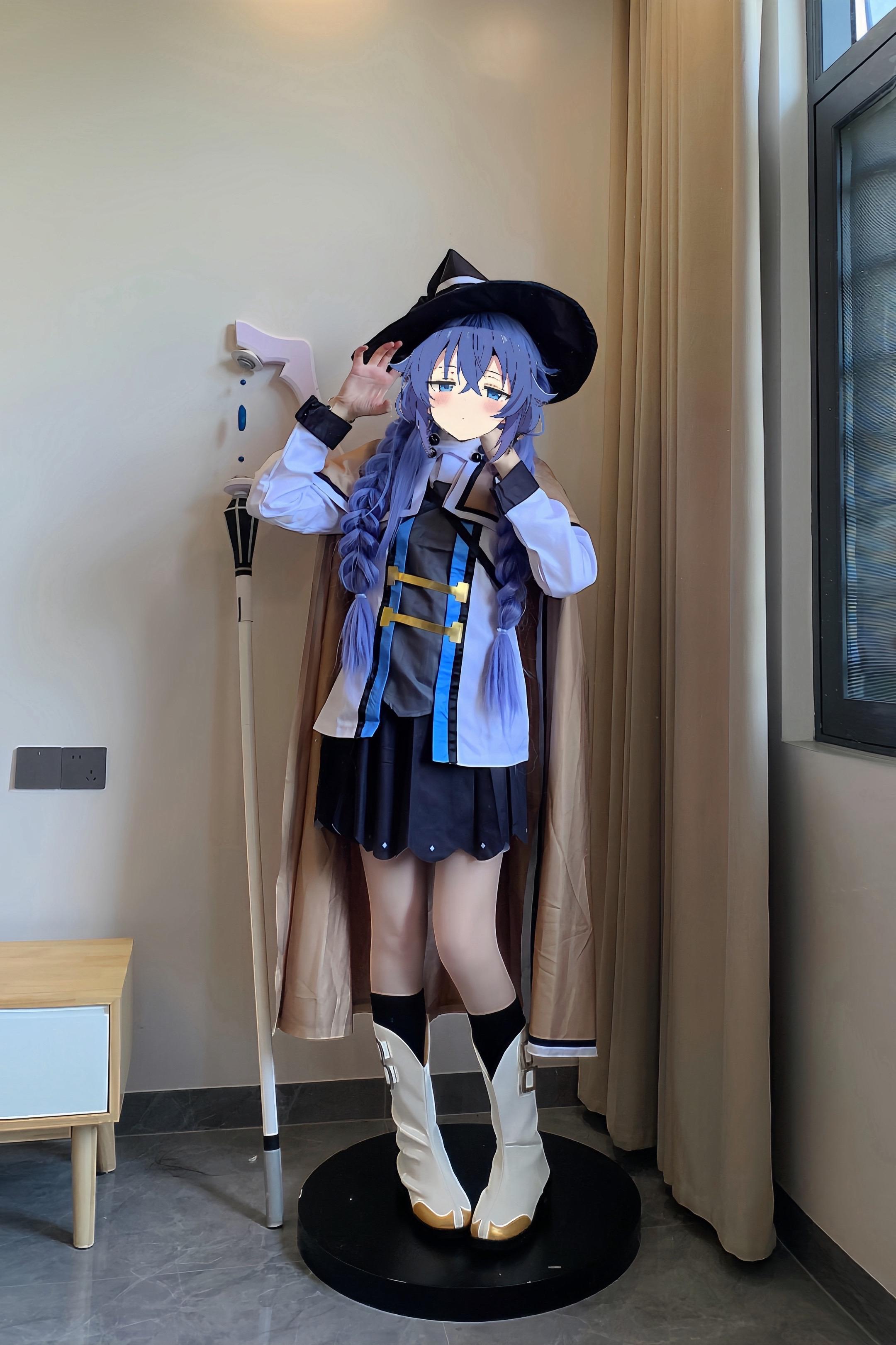 蓝妈妈。