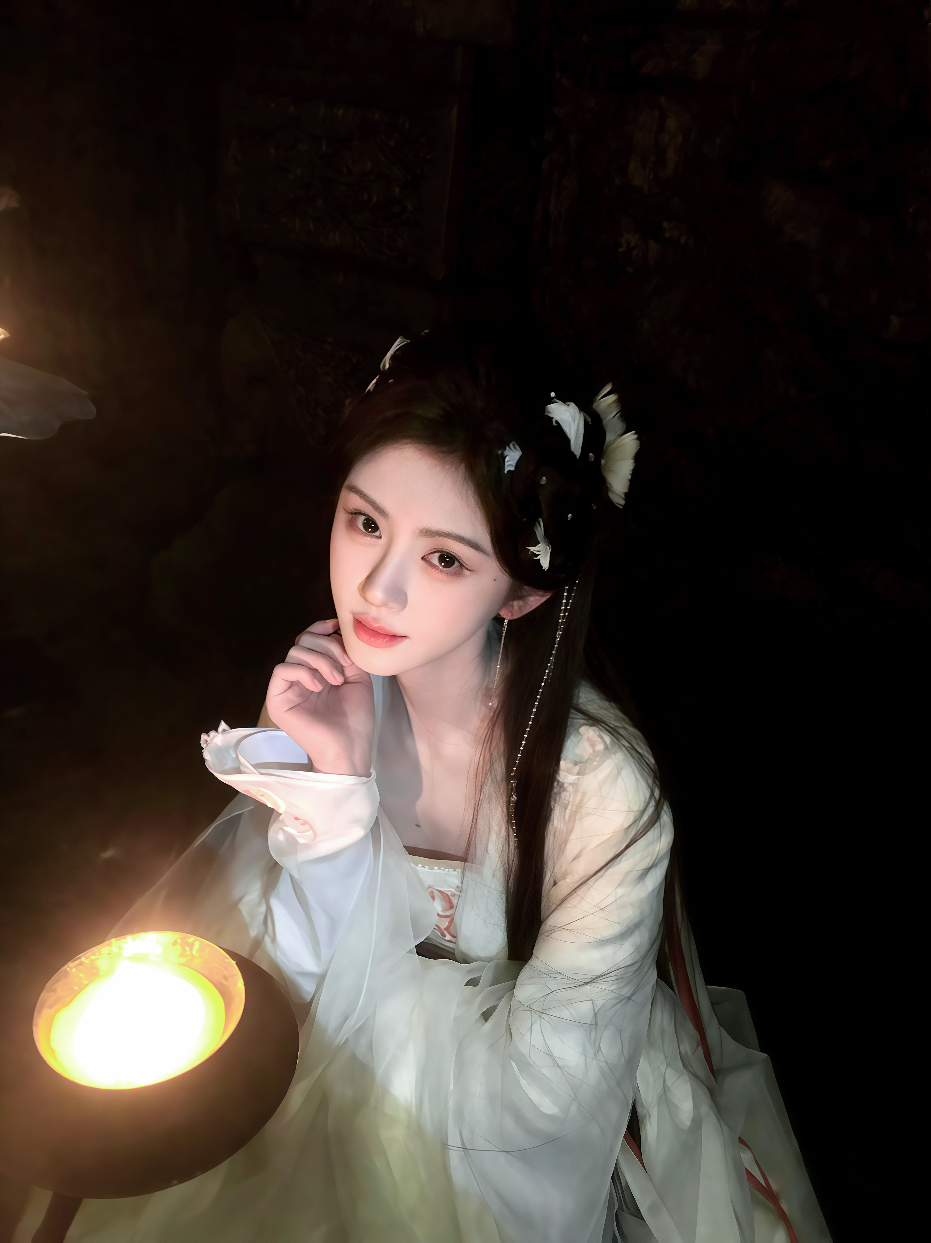 鞠婧祎稀有图 