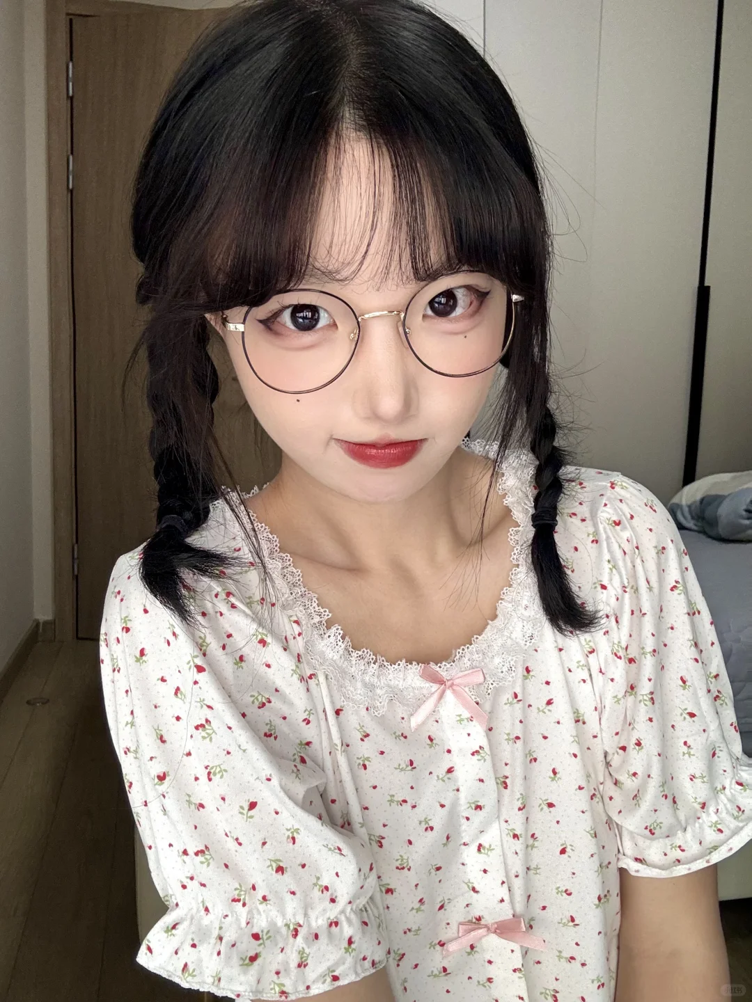 尝试了一下小猫眼妆