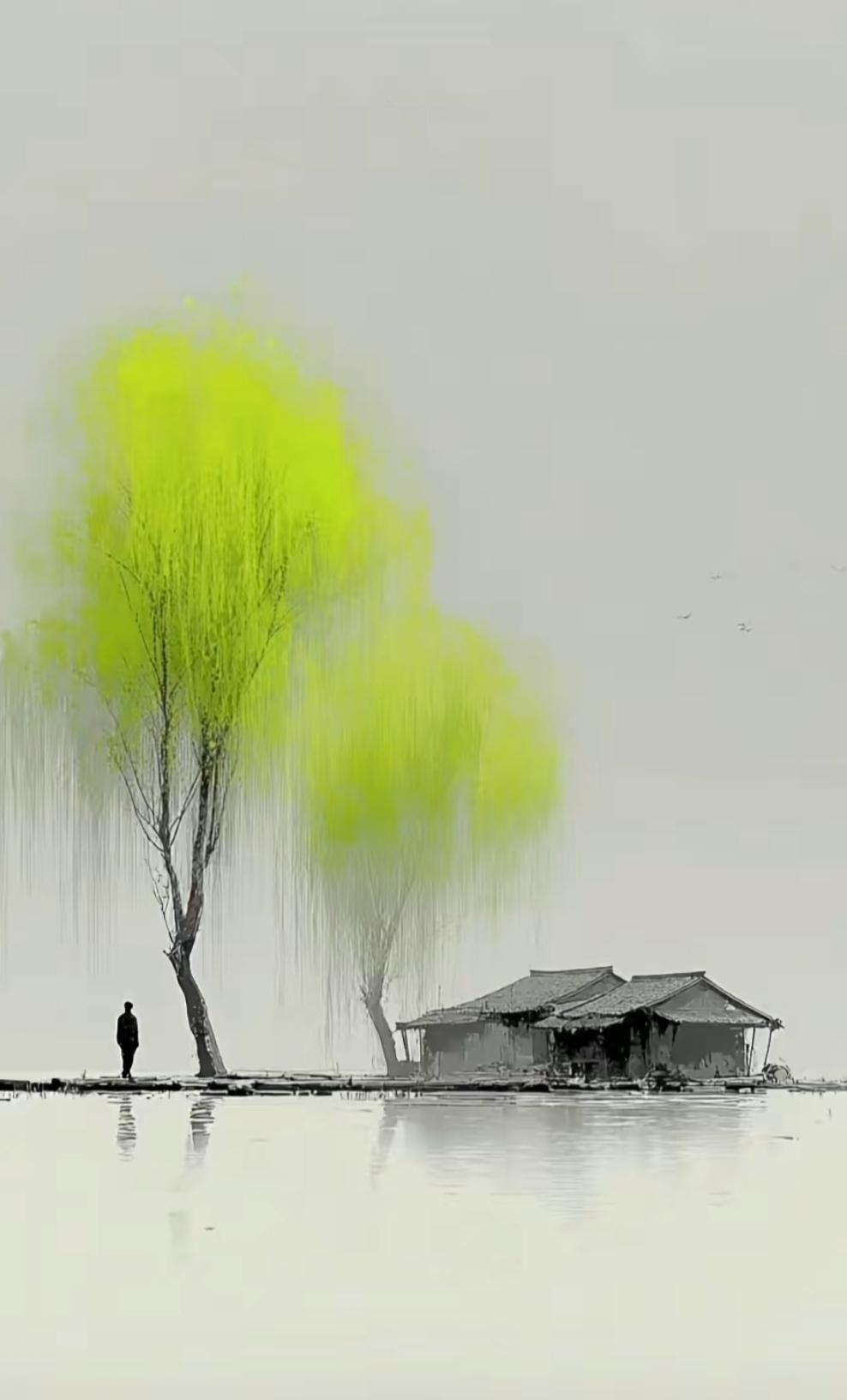 做人实不易，
在这漫长的人生中，
我越发懂得许多道理。
年轻时追求完美，
后来明