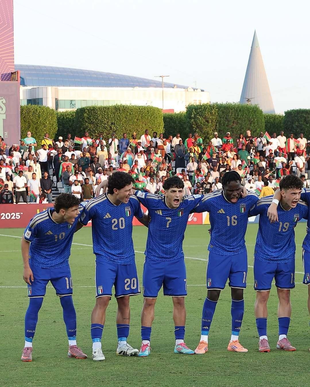 【晋级四强！】  1/4决赛：意大利U171️⃣：0️⃣击败布基纳法索U17队，