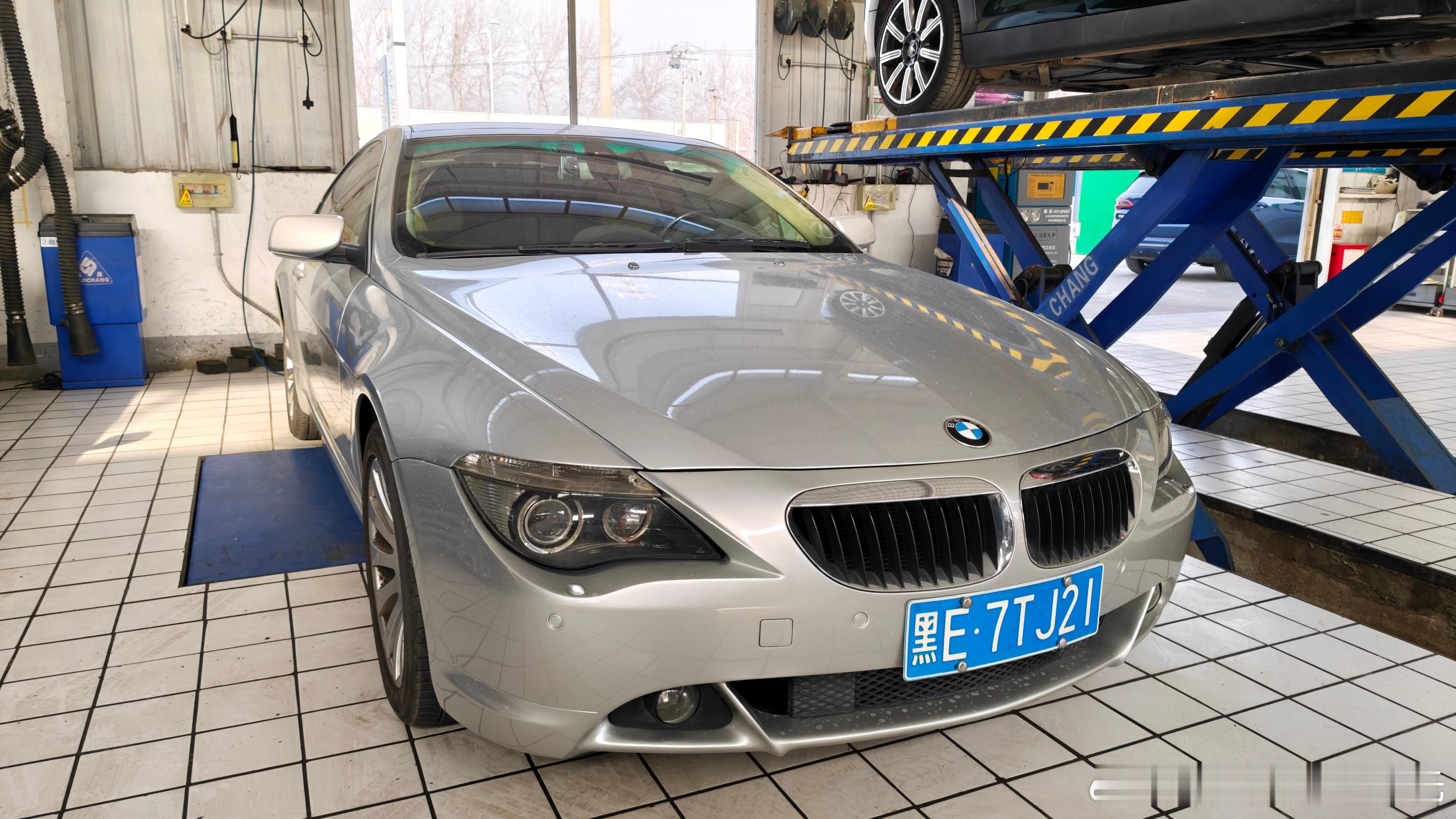 一直觉得这代6系特别漂亮，难得如此有艺术感的德国车。 