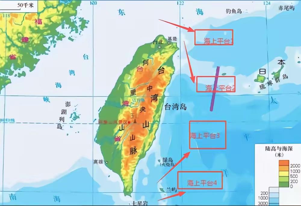 台岛东部海域建6大浮动平台，加强对该海域的管控，这件事是热心网友的大胆推想，但不