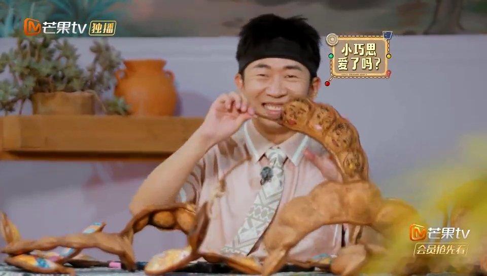 杨迪希望维嘉不要看到这段忙忙碌碌寻宝藏这幅画堪称精准吐槽，杨迪手绘李维嘉满是匹诺