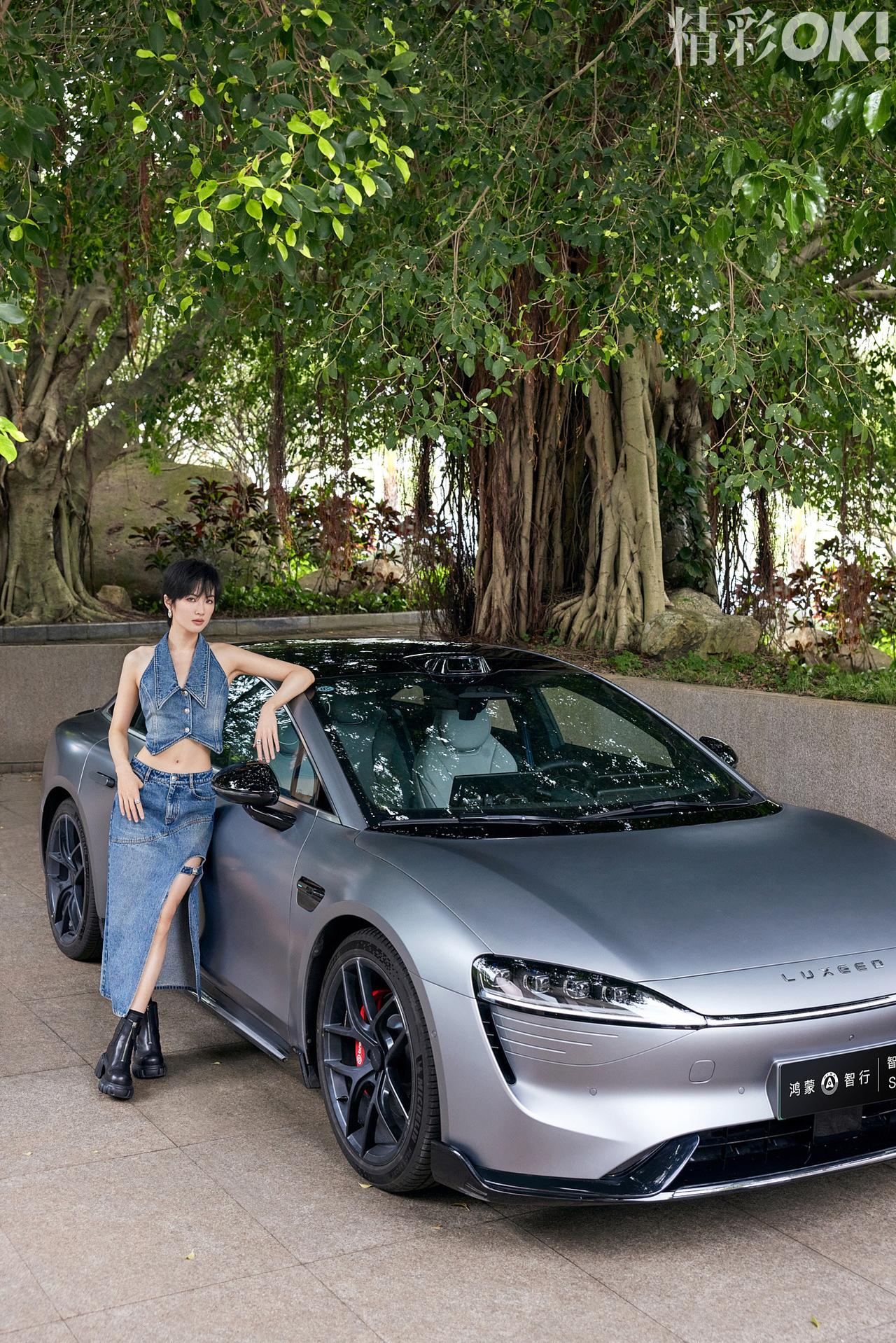 华为二公主亲自代言！明显姚安娜代言智界S7，网友戏称：垂直整合，全栈自研！【来自