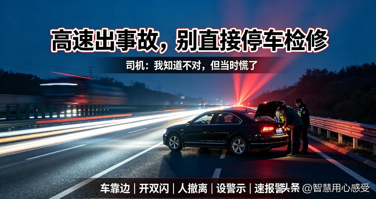 高速出事故直接停车检查！司机一句话，警醒无数车主
 
国庆高速车流暴涨，最致命的