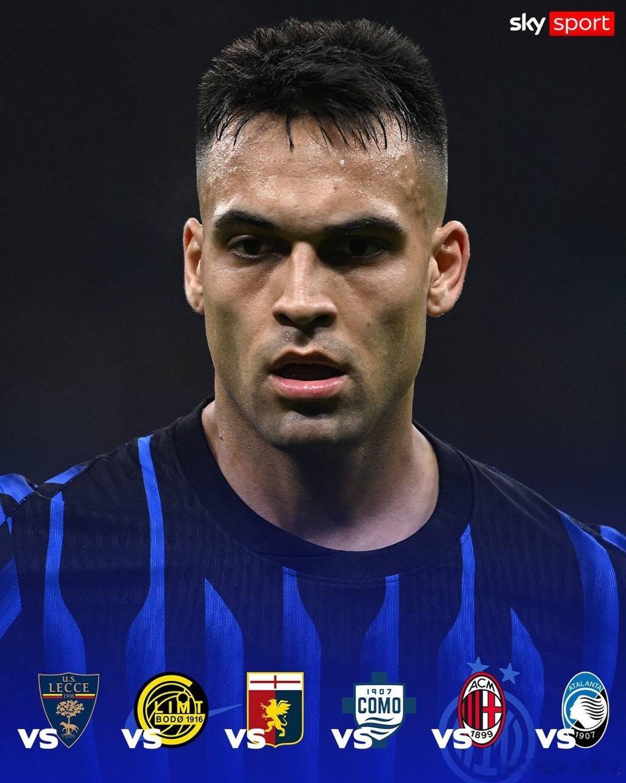 天空体育：国际米兰前锋劳塔罗因伤缺阵6场比赛，关键时期减员，挺住呀国际米兰意甲劳