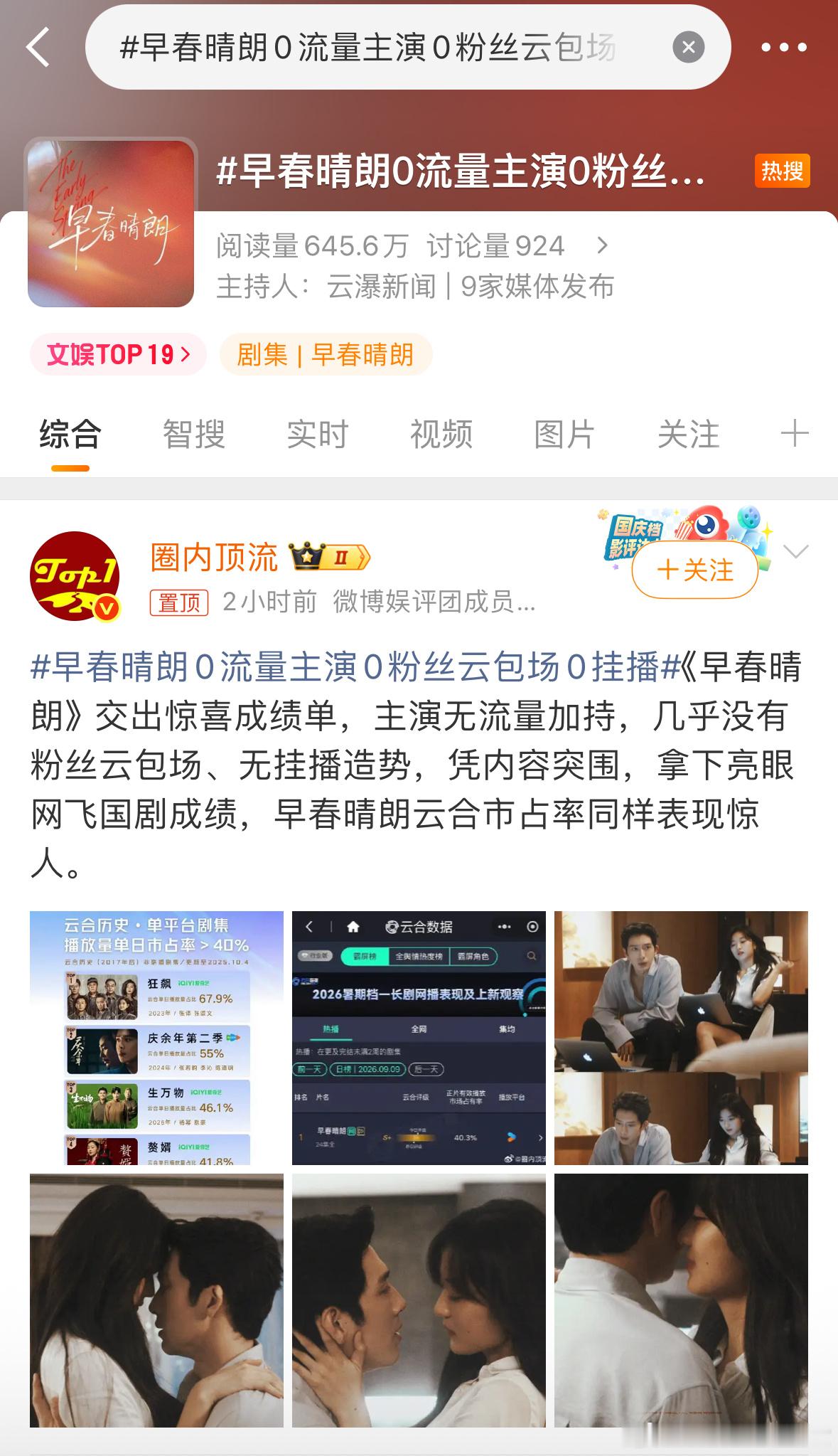 差不多得了，播剧期间全平台大营销大推流大碰瓷，最后居然还要内涵了所有流量粉丝[泪