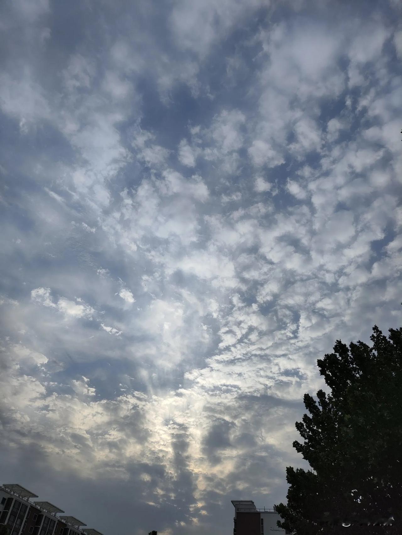 #夏季日常随手拍#魔幻的天空