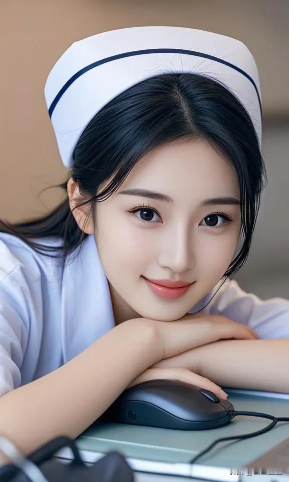 温柔护士小姐姐，微笑面对每一天！😊👩‍⚕️
