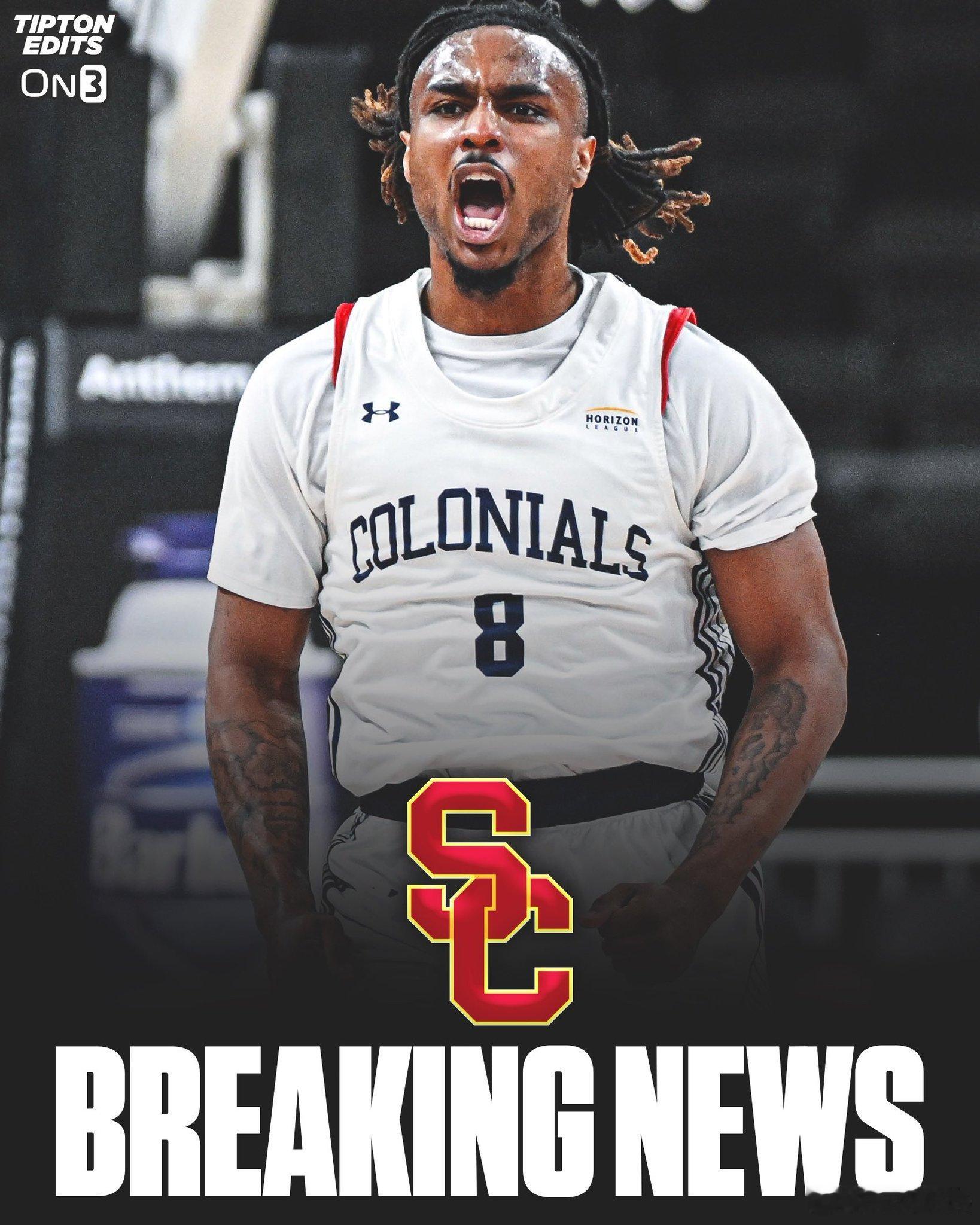 因为Rodney Rice的报销，USC补进了罗伯特莫里斯大四后卫Kam Woo