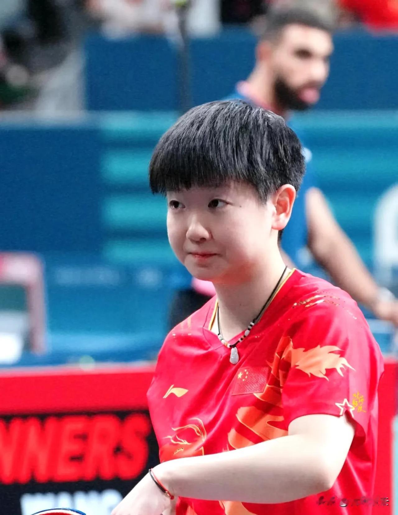 孙颖莎以后有可能是女乒一姐吗?

孙颖莎，年纪轻轻便已展露锋芒，无疑是女乒未来的