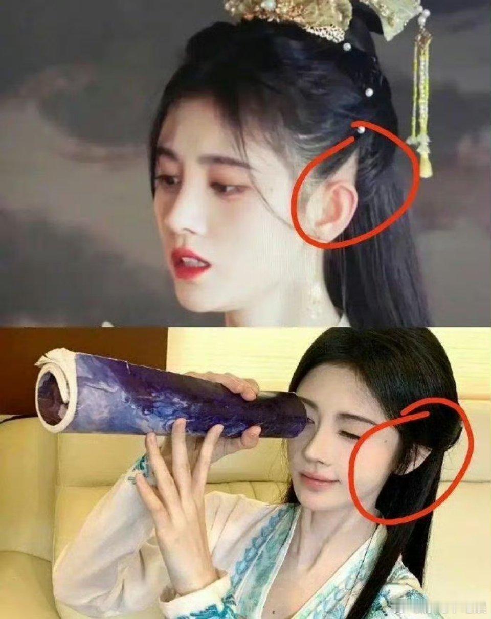 鞠婧祎这头发有点令人堪忧啊 ​​​