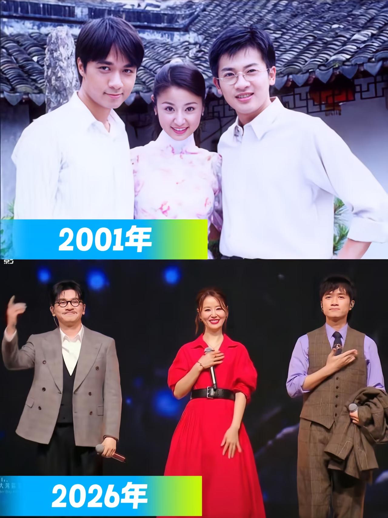25年后，这三位的婚姻状况

古巨基，54岁，跟陈韵晴结婚12年，老婆生了两个孩