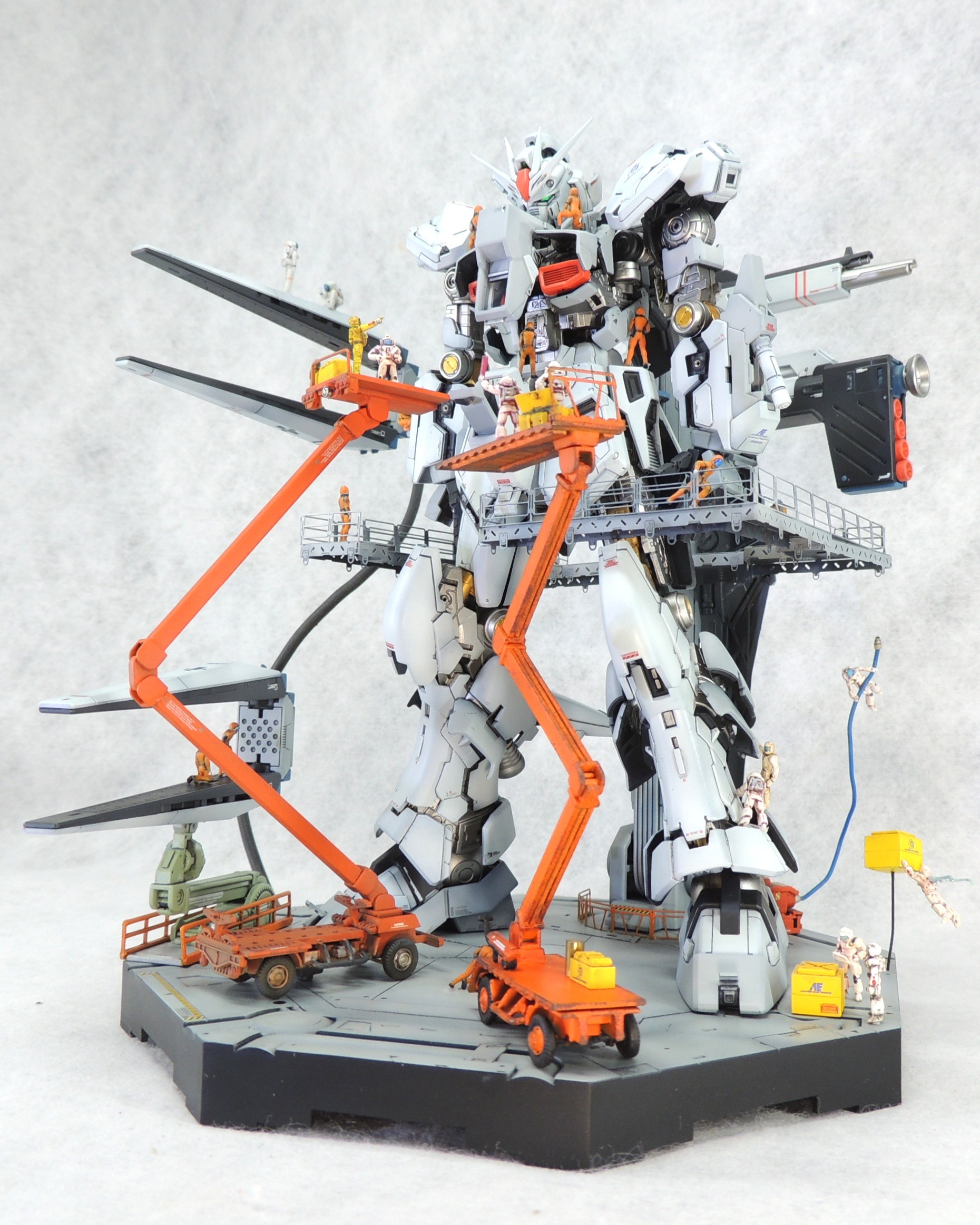RG ν高达出厂配色（by あやぽん）高达模型高达模型