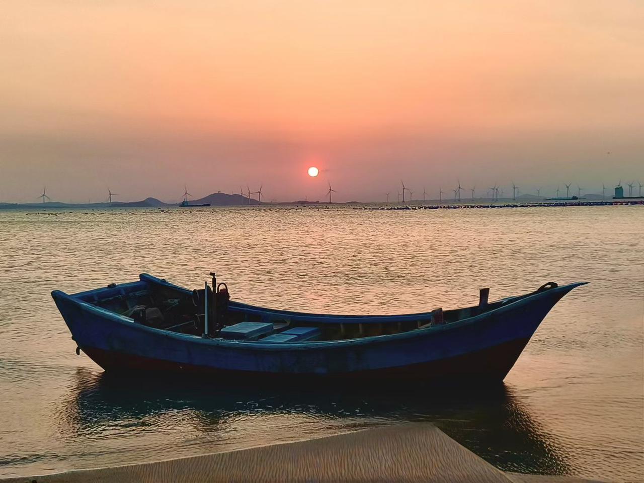 发张你手机里最美的夕阳照可以吗