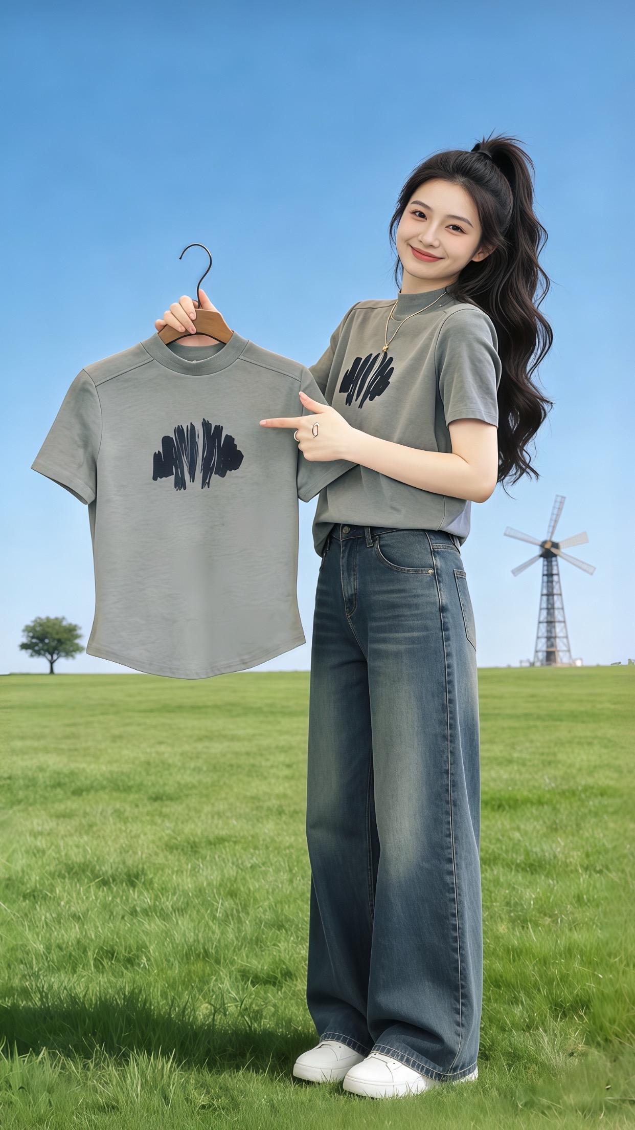 当普通女生用轻盈感穿搭打开春天 夏季短袖穿搭推荐 淡人老百姓的实用主义...