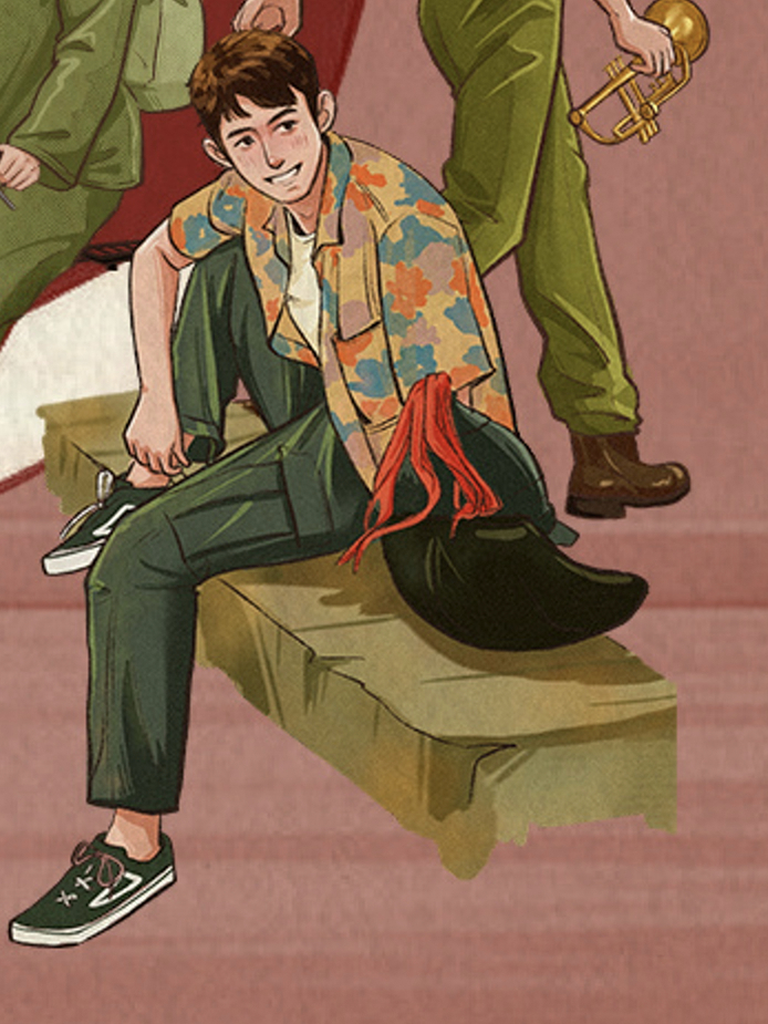 爱奇艺，差不多可以把这个穿流苏花衬衫的黄毛抬上来了！空袭也可以，我准了！ 