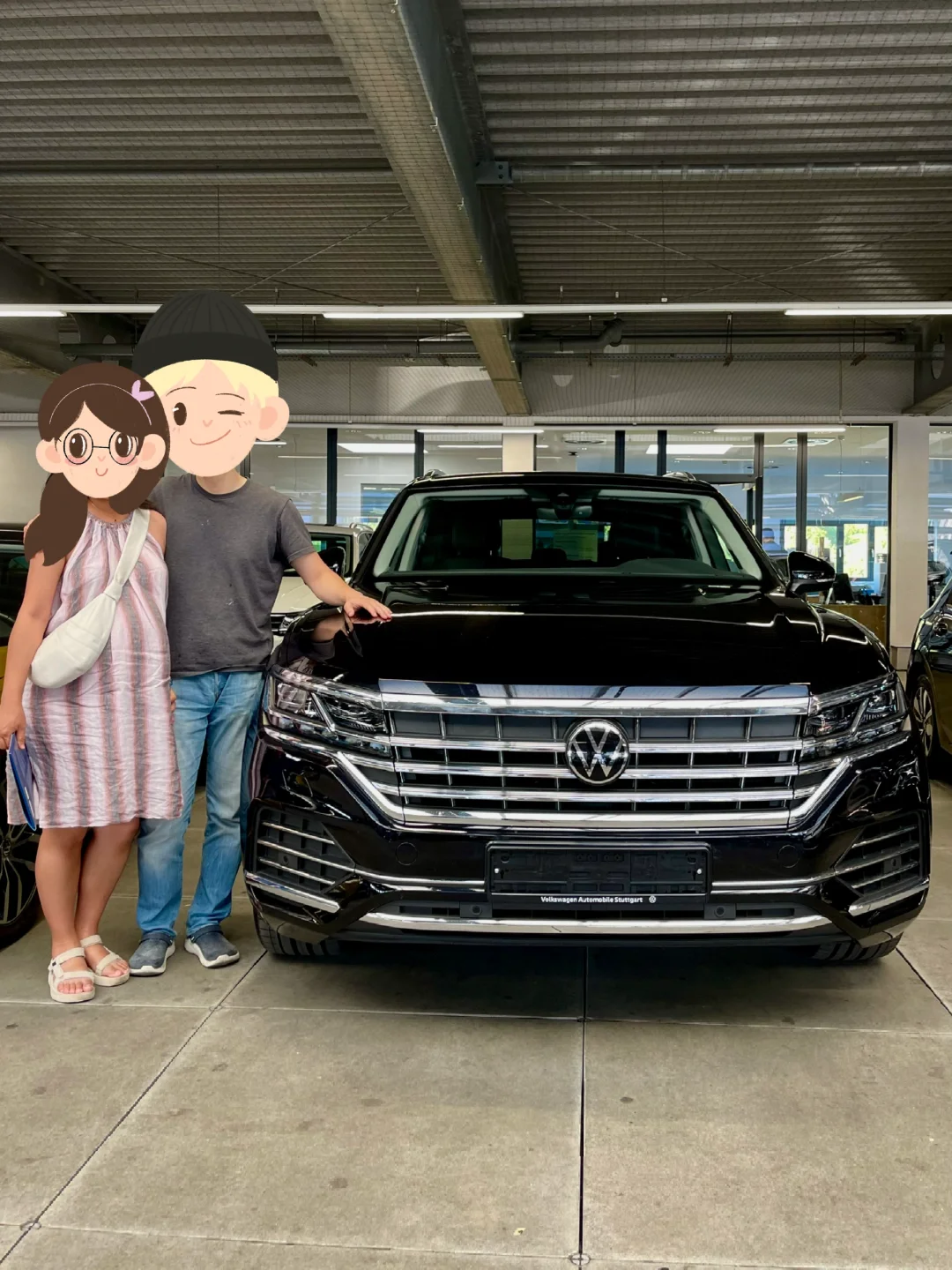 🇩🇪客户远赴斯图加特喜提VW途锐🙏感谢信任