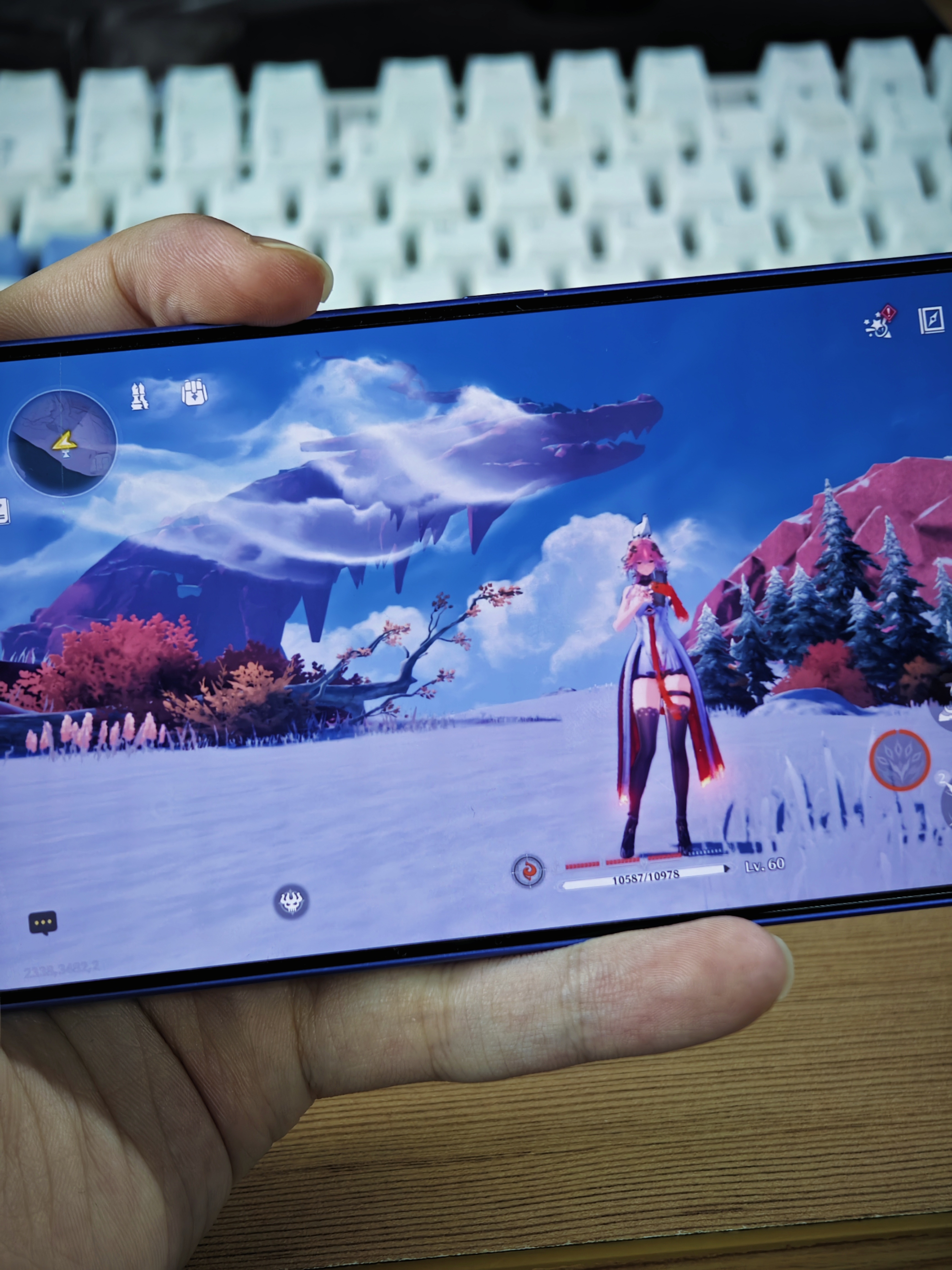 iQOO Neo9S Pro+性能有点强势的，平时我在手机上都不敢长时间玩鸣潮，