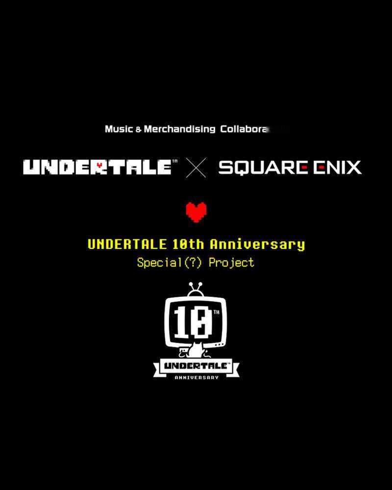 Square Enix×《传说之下》10 周年特别联动企划启动，将会推出音乐与相