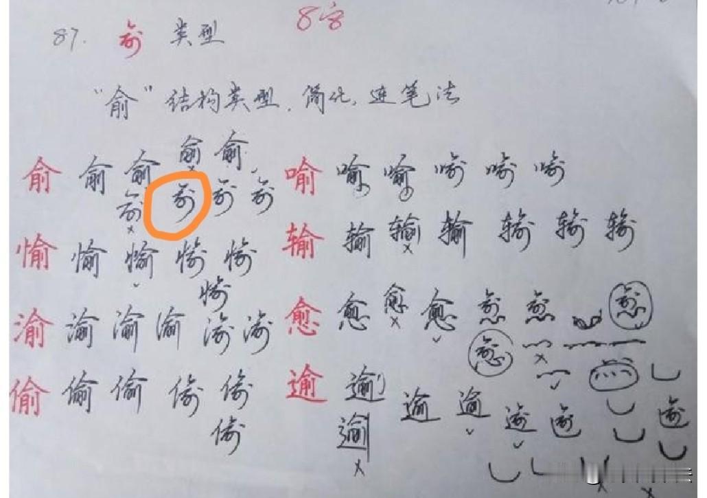 这些圈出来的字，很多人不认得，如果写成楷书就易于识别了，行草字体写法与楷书不一样