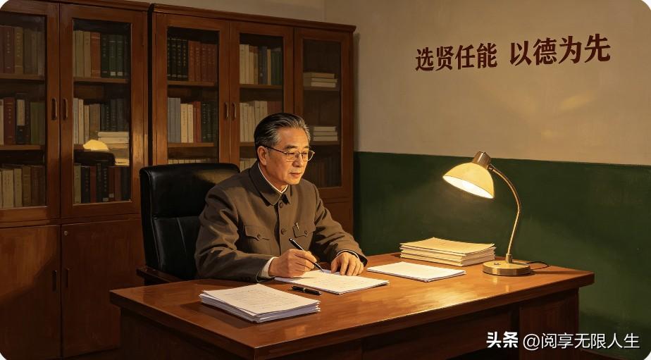 一位知名学者说：
“建议提拔干部不能看文凭，更不能看背景，要看有没有具备领导能力