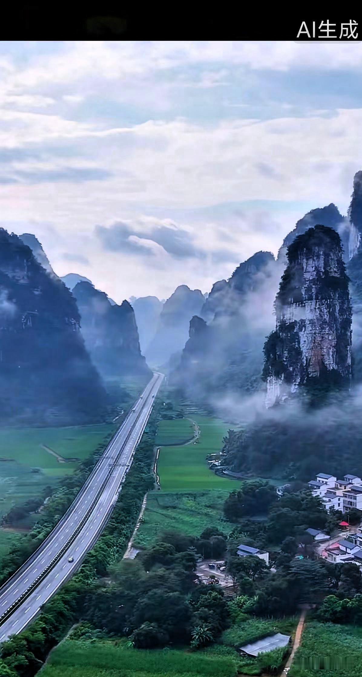 今年曾经晚上开过一段广西那边的高速，经历过有点“灵异”的感觉。晚上似乎听到一种鬼