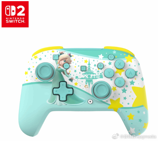 Switch 2新手柄情报Turtle Beach推出了一款官方授权的罗莎塔主题