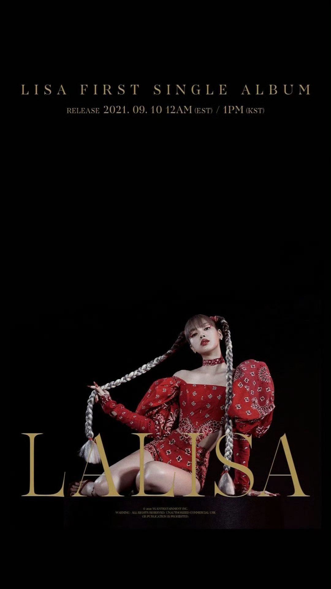 LISA[超话]  [憧憬]Lisa新单曲SaWaDiKa【那年今日】21082