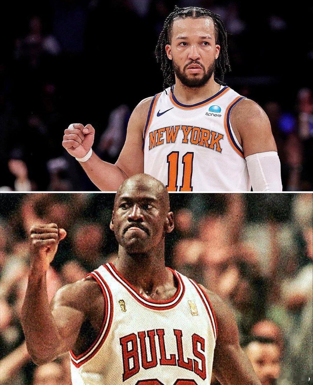 NBA历史上总决赛客场终结战得分最高纪录：45分——迈克尔·乔丹45分——杰伦·