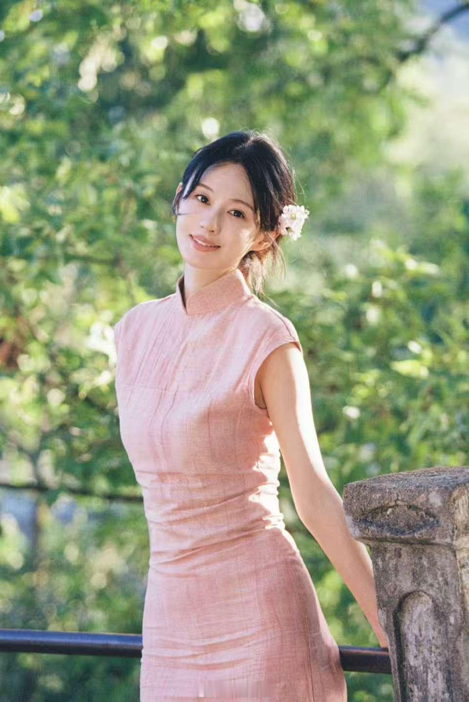 郑合惠子穿旗袍好美好气质~ 