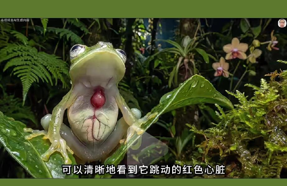 为什么一定要保护生物的多样性！玻璃蛙，可以把89%的血液倒流回肝脏，还不怕血凝？