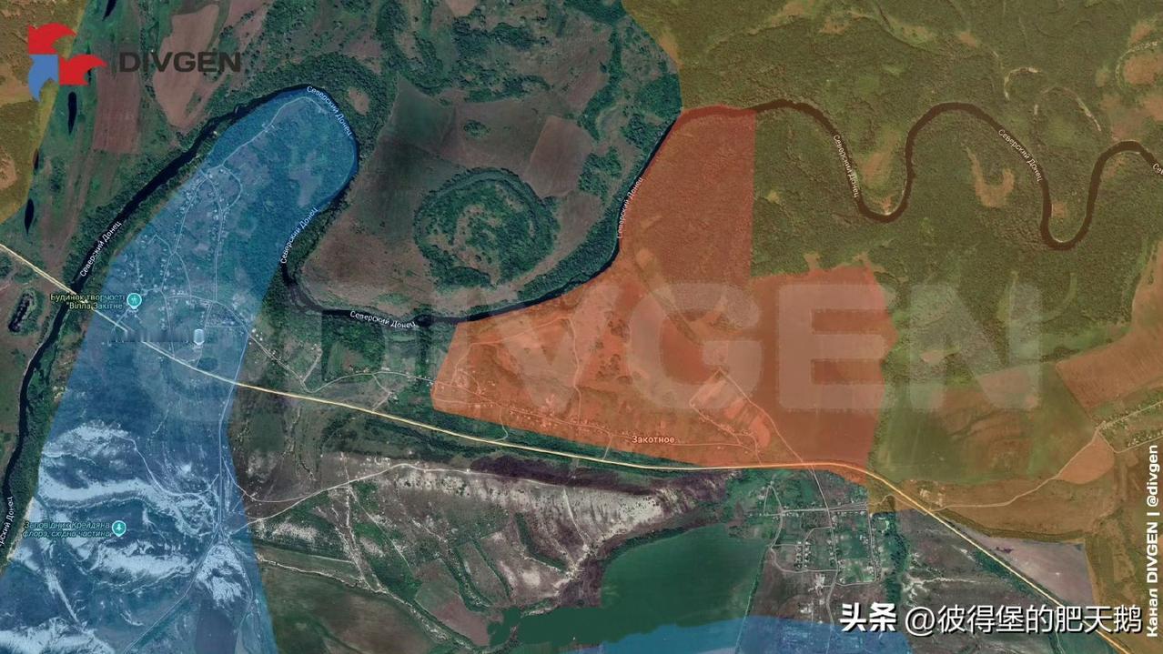 #俄乌冲突# 
红利曼-谢韦尔斯克轴线

根据现有的地理标记，俄军部队正在扎科特